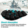 Motorcycle Seat Cushion Air Seats Pressure Relief, Water Fillable Cooling Down Seat Pad,Shock Absorption, Water Inflatable Suitable for Cruiser Touring Saddles