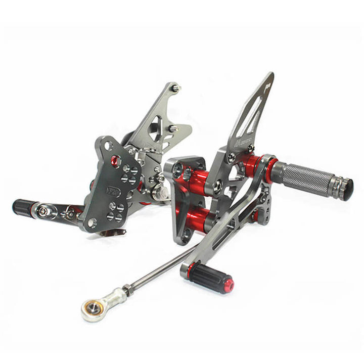 Rearsets Foot Pegs CNC Motorcycle Accessories Adjustable Rear Set FootPegs For Suzuki Hayabusa GSX1300R 1999-2007