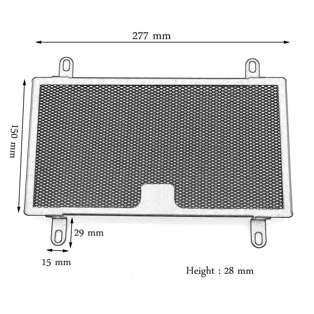 Motorbike Stainless Steel Radiator Grille Guard Cover Protection For Kawasaki Z250 2013-2018 Ninja 250 (ZX250)2008-2017 Ninja 300 2012-2020