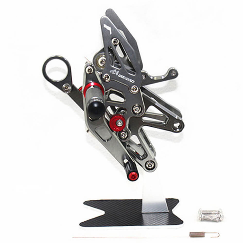 Rearsets Foot Pegs CNC Motorcycle Accessories Adjustable Rear Set FootPegs For BMW S1000RR 2009-2014