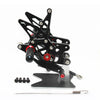 Rearsets Foot Pegs CNC Motorcycle Accessories Adjustable Rear Set FootPegs For Suzuki GSXR1000 2007-2008