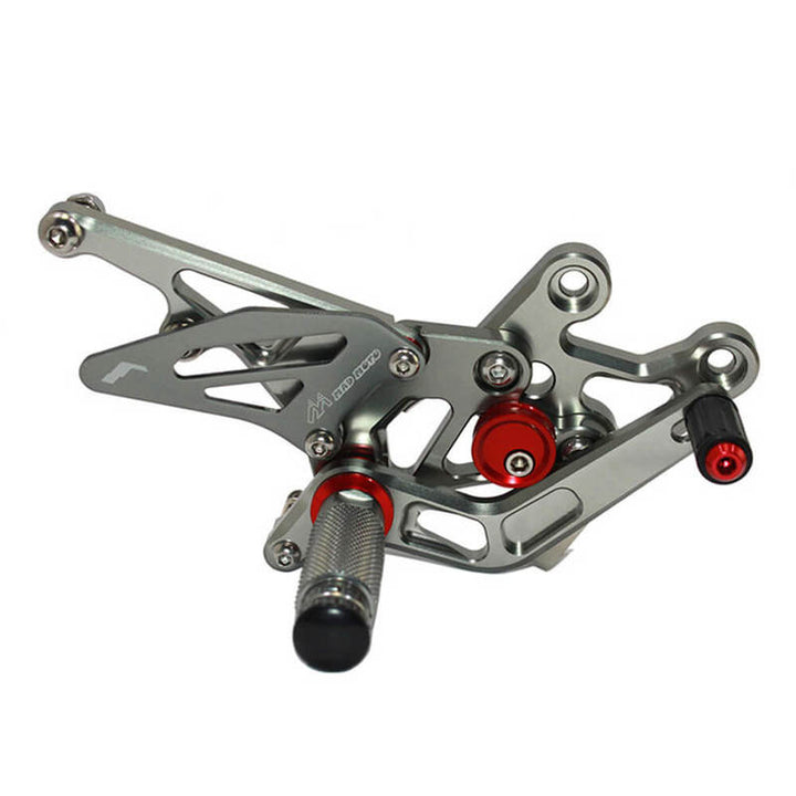 Rearsets Foot Pegs CNC Motorcycle Accessories Adjustable Rear Set FootPegs For Yamaha YZF R1 2007-2008