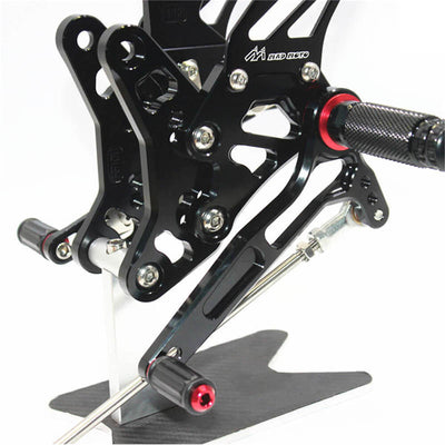 Rearsets Foot Pegs CNC Motorcycle Accessories Adjustable Rear Set FootPegs For Suzuki SV650 SV650S 2017