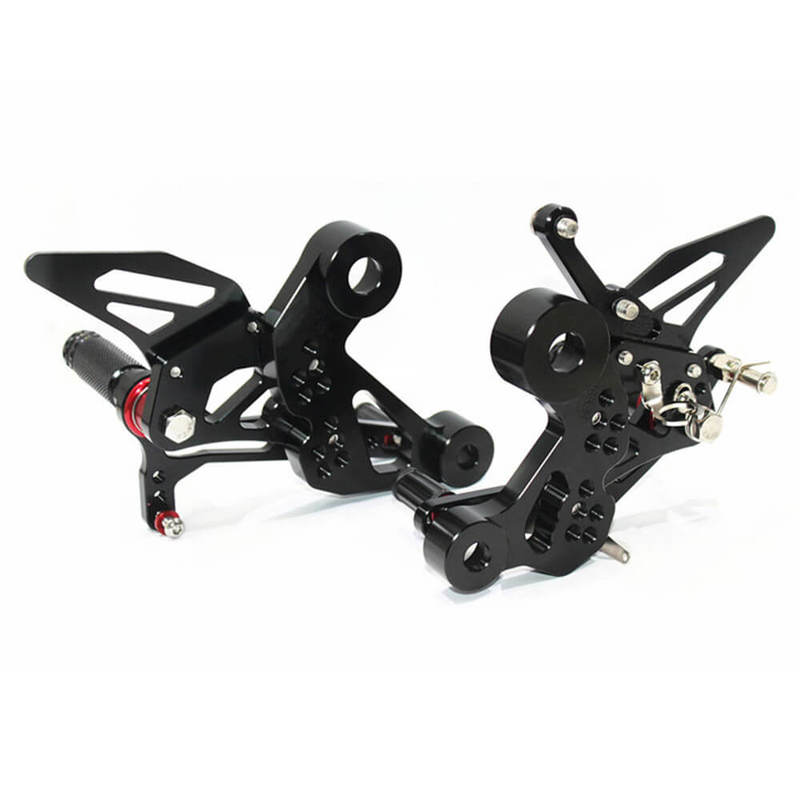 Rearsets Foot Pegs CNC Motorcycle Accessories Adjustable Rear Set FootPegs For Yamaha FZ09 MT09 2013-2017