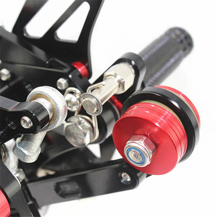 Rearsets Foot Pegs CNC Motorcycle Accessories Adjustable Rear Set FootPegs For Triumph Daytona 675 675R 2013-2016