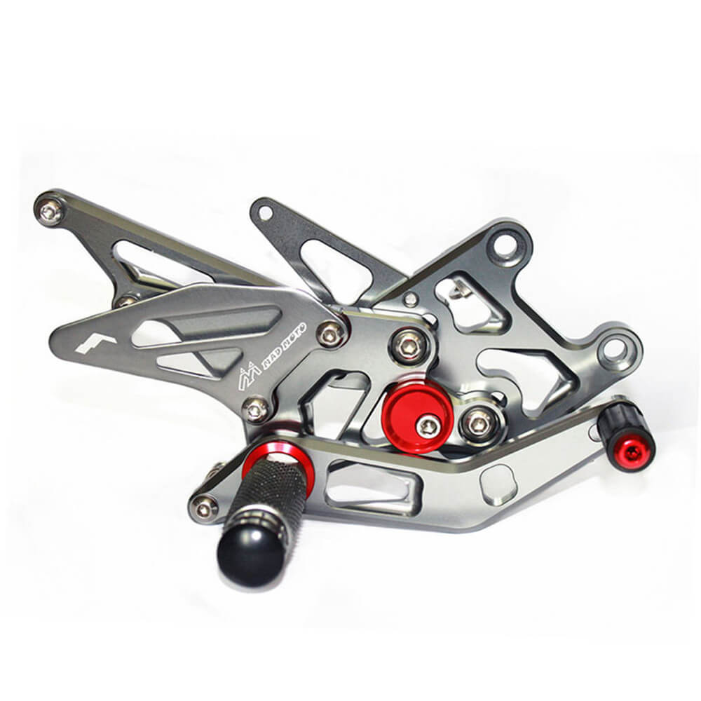 Rearsets Foot Pegs CNC Motorcycle Accessories Adjustable Rear Set FootPegs For Honda CBR600RR 2009-2017