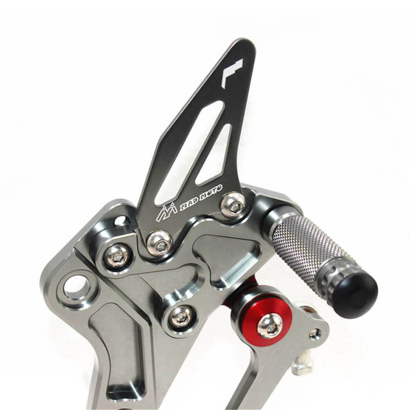 Rearsets Foot Pegs CNC Motorcycle Accessories Adjustable Rear Set FootPegs For Kawasaki Z800 2013-2016