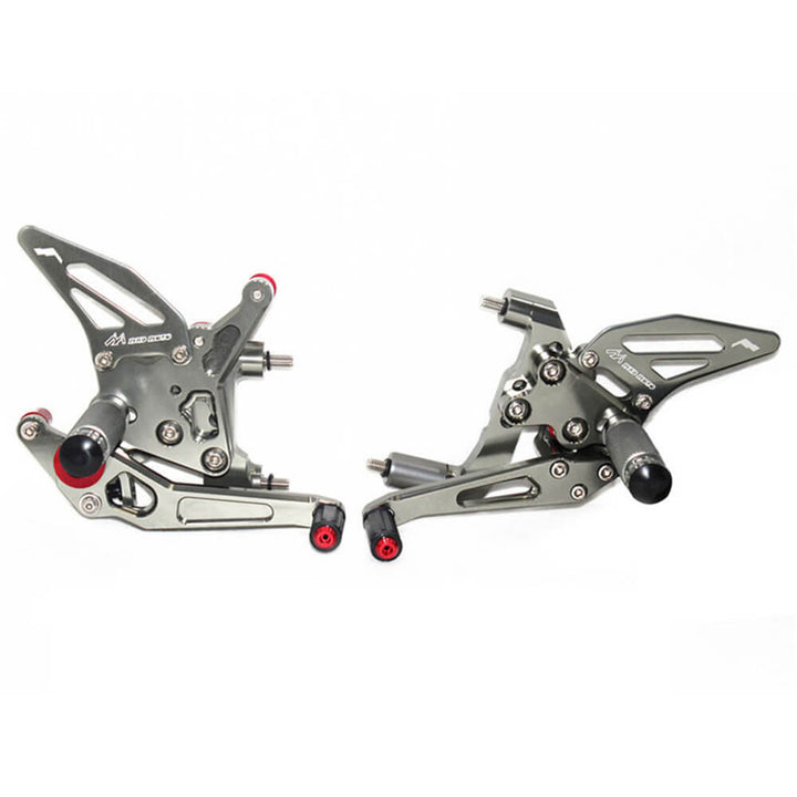 Rearsets Foot Pegs CNC Motorcycle Accessories Adjustable Rear Set FootPegs For DUCATI 899 PANIGALE 2014-2015 1199 PANIGALE 2012-2015 1199 PANIGALE S 2012-2014 1199 PANIGALE R 2013-2014