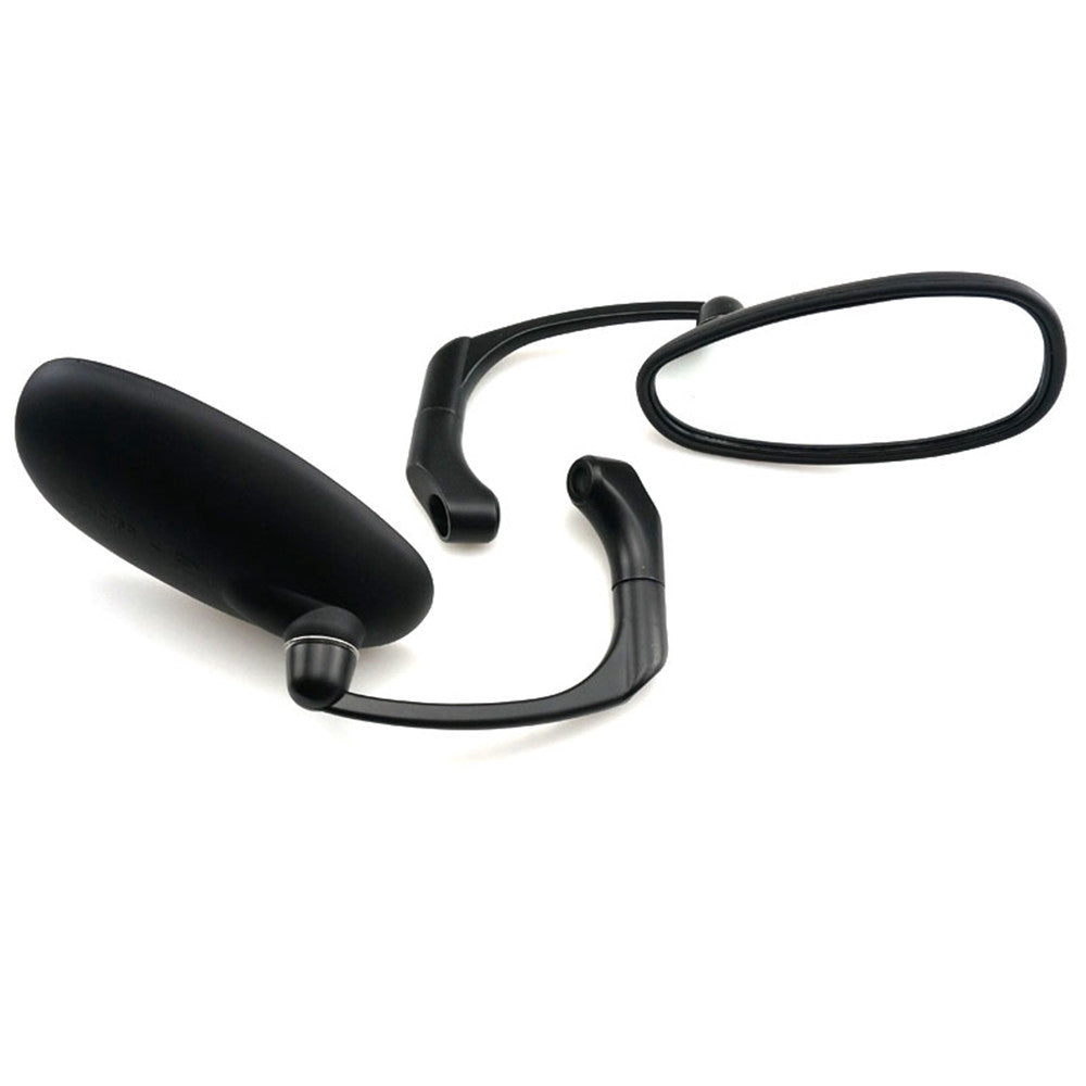 Motorcycle Universal Mirrors Fit For 8/10mm Rearview Side Mirrors Motorbike Mirrors Black