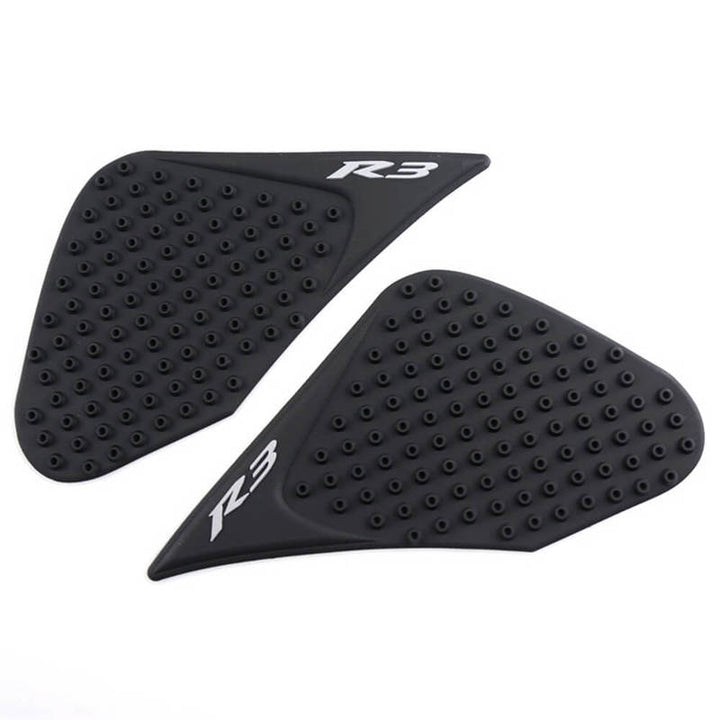 Motorcycle Waterproof Rubber 3D Fuel Gas Tank Side Pad Cover Knee Protection For Yamaha YZF R3 2015 2016 2017