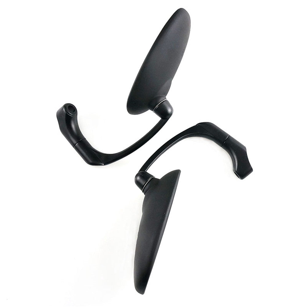 Motorcycle Universal Mirrors Fit For 8/10mm Rearview Side Mirrors Motorbike Mirrors Black