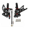 Rearsets Foot Pegs CNC Motorcycle Accessories Adjustable Rear Set FootPegs For Suzuki GSXR1000 2005-2006