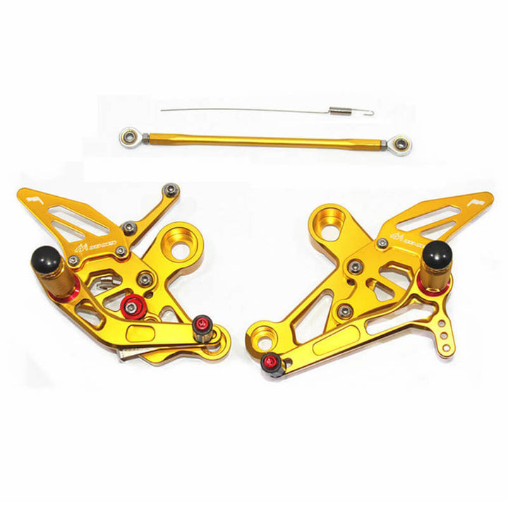 Rearsets Foot Pegs CNC Motorcycle Accessories Adjustable Rear Set FootPegs For Yamaha FZ09 MT09 2013-2017