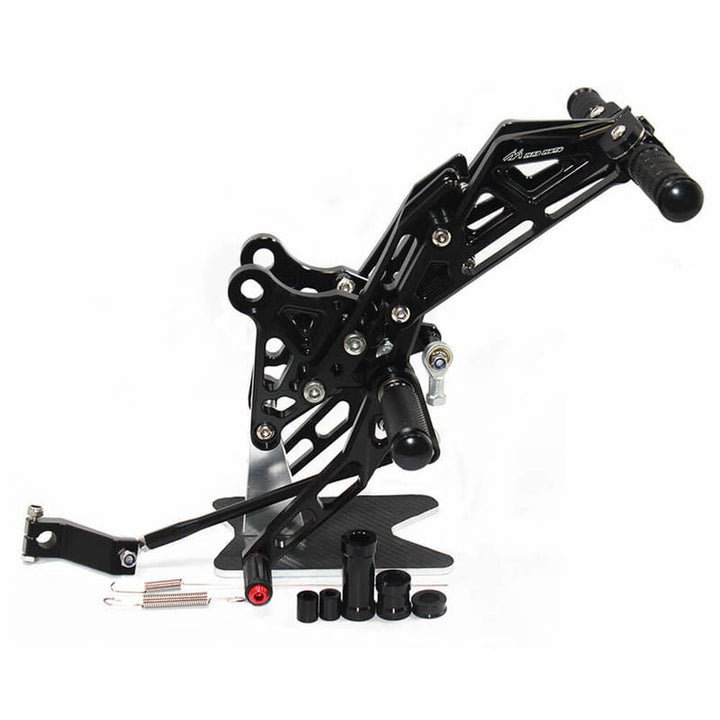 Rearsets Foot Pegs CNC Motorcycle Accessories Adjustable Rear Set FootPegs For Honda GROM MSX125 2013-2015