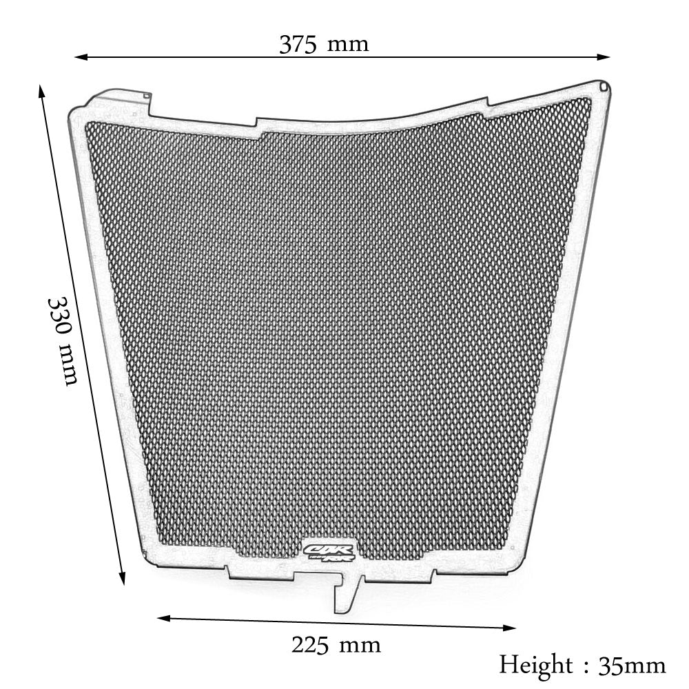 Stainless Steel Motor Accessories Radiator Guard Protector Cover Grille For Honda CBR1000RR SP/SP2/Fireblade 2017-2019