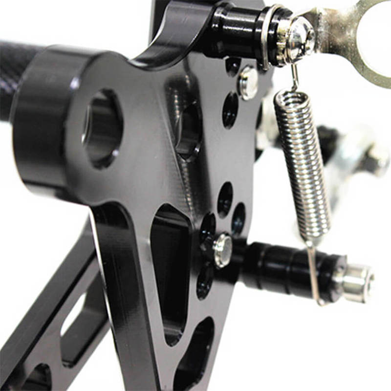 Rearsets Foot Pegs CNC Motorcycle Accessories Adjustable Rear Set FootPegs For Honda GROM MSX125 2013-2015