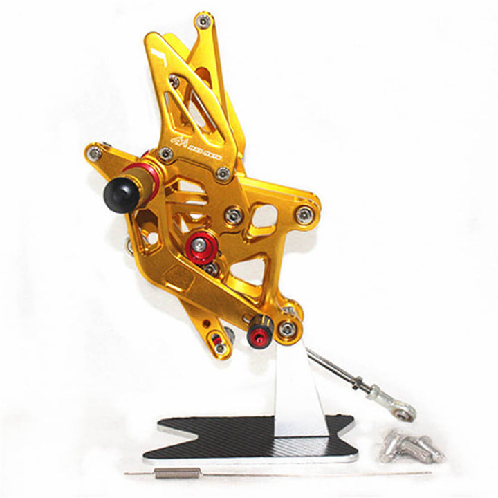 Rearsets Foot Pegs CNC Motorcycle Accessories Adjustable Rear Set FootPegs For Honda CBR250R 2011-2013