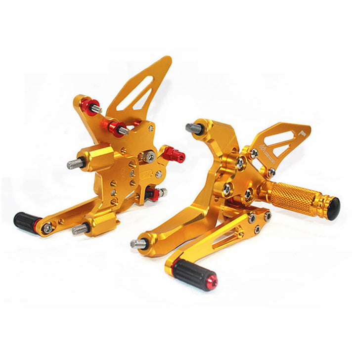 Rearsets Foot Pegs CNC Motorcycle Accessories Adjustable Rear Set FootPegs For Ducati 959 2012-2018