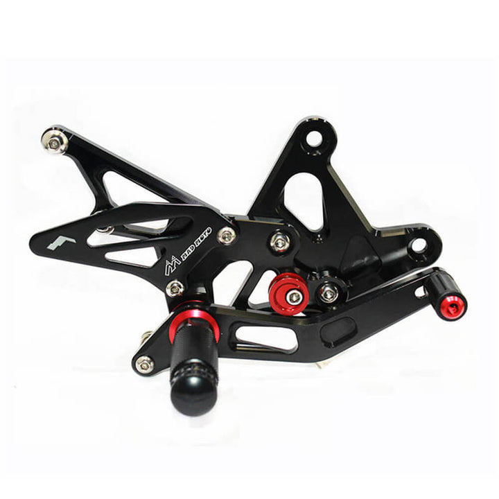 Rearsets Foot Pegs CNC Motorcycle Accessories Adjustable Rear Set FootPegs For Kawasaki ZX636 ZX6R 2005-2006