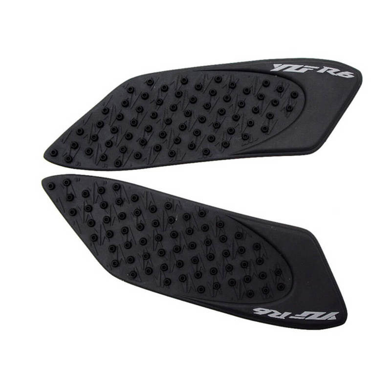 Motorcycle Waterproof Rubber 3D Fuel Gas Tank Side Pad Cover Knee Protection For Yamaha YZF R6 2006-2007