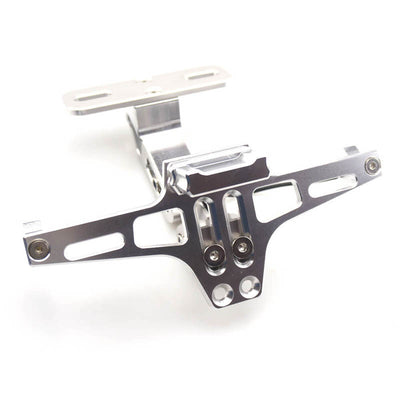 Universal Motorcycle Accessories CNC Adjustable License Plate Holder Fender  Eliminator Bracket For Harley Honda Yamaha Suzuki Kawasaki Hyosung Victory 