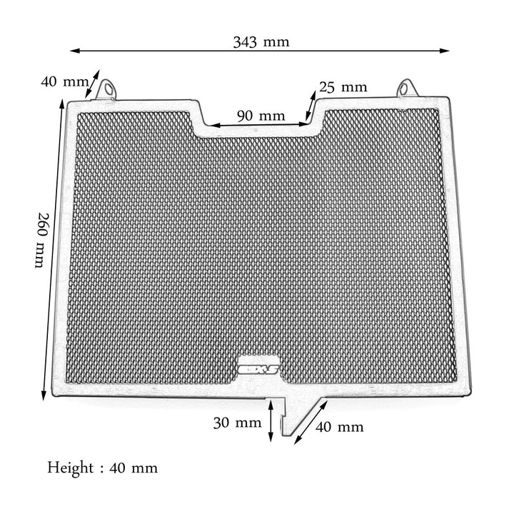 Motorcycle Stainless Steel Radiator Guard Protector Grille Cover Suitable For Suzuki GSX-S1000/GSX-S1000F 2015-2018