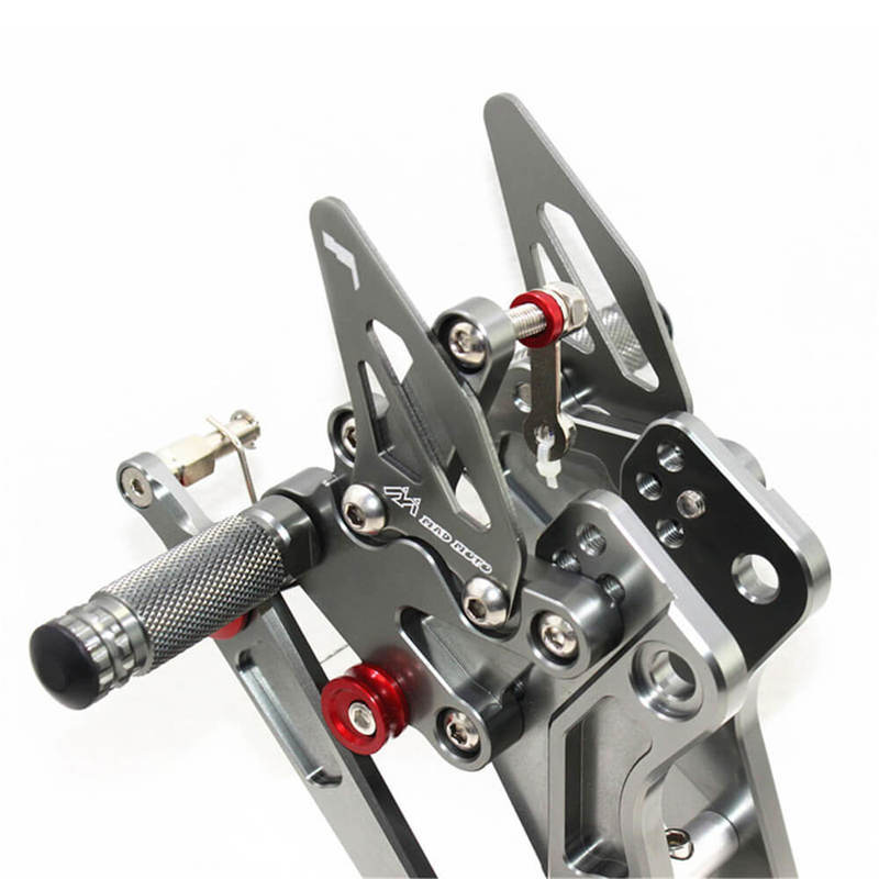 Rearsets Foot Pegs CNC Motorcycle Accessories Adjustable Rear Set FootPegs For Kawasaki Z800 2013-2016