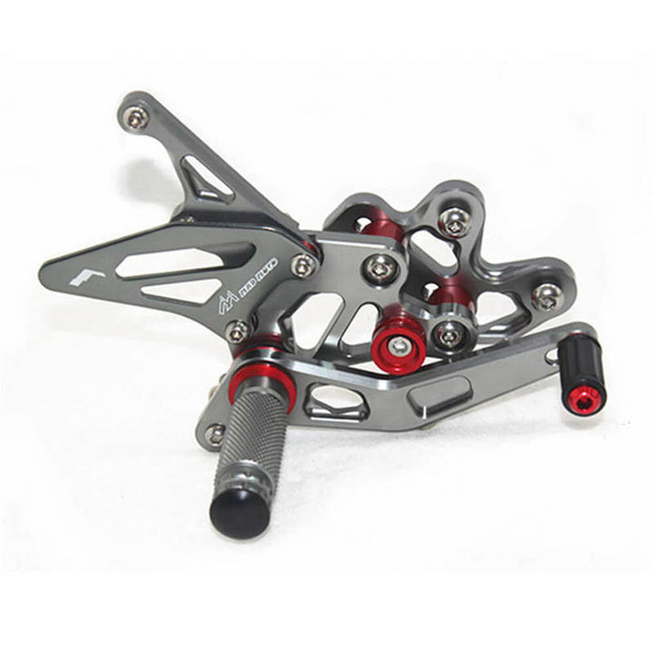 Rearsets Foot Pegs CNC Motorcycle Accessories Adjustable Rear Set FootPegs For Suzuki GSXR600 GSXR750 2011-2018